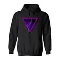 thumbnail image 1 of Lightning Bolt Triangle Hoodie Men -Image by Shutterstock, Male Medium, 1 of 4