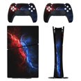 thumbnail image 1 of Lightning Colorful PS5/PS5 Pro/PS5 Slim Digital Disc Skin Sticker For Console And Controller Skins, 1 of 7