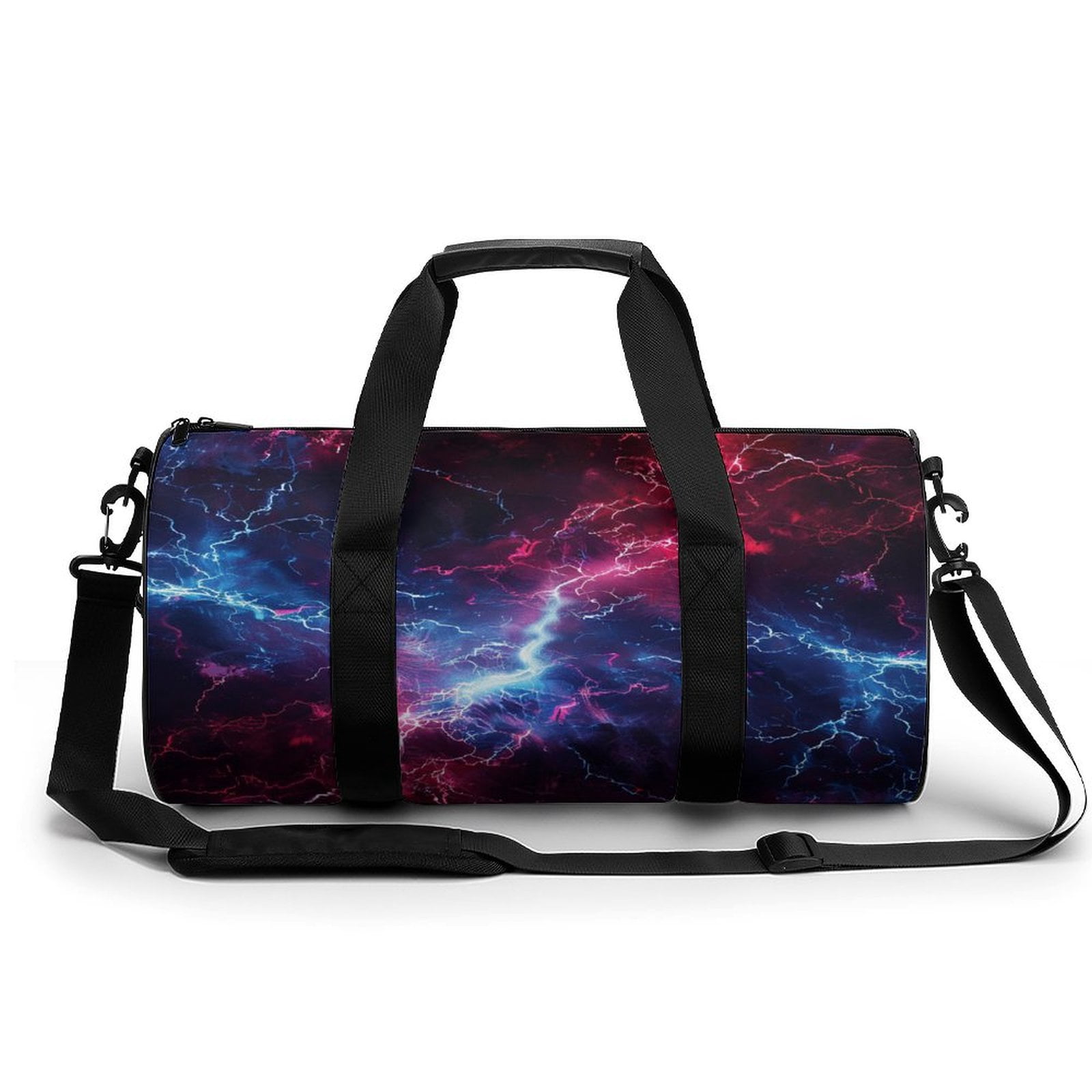 Rhinestone Metallic Gym Bag main image 1