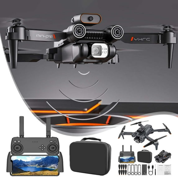 Drone with Camera 4K for Adults Beginners, Drone with GPS, Brushless Motor, Auto Return, Follow Me, Tap Fly, Circle Fly,One Key Start, 45 Mins Long Flight, Under 249g