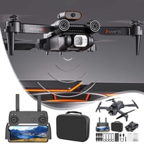 Drone with Camera 4K for Adults Beginners, Drone with GPS, Brushless Motor, Auto Return, Follow Me, Tap Fly, Circle Fly,One Key Start, 45 Mins Long Flight, Under 249g