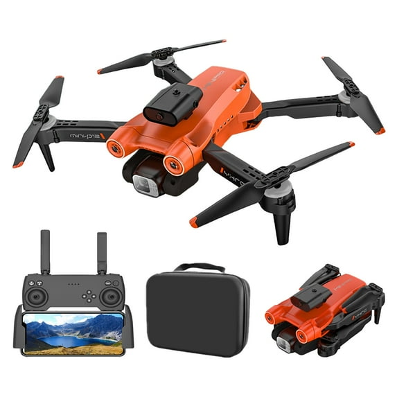 Drone with Camera 4K for Adults Beginners, Drone with GPS, Brushless Motor, Auto Return, Follow Me, Tap Fly, Circle Fly,One Key Start, 45 Mins Long Flight, Under 249g