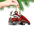 thumbnail image 1 of "Lightning Deals of Today ZKCCNUK 1PC Christmas Ornaments Hanging Decoration Gift Product Personalized Family Iron Fire Truck, Excavator,Excavator Pendant Christmas Decorations", 1 of 6