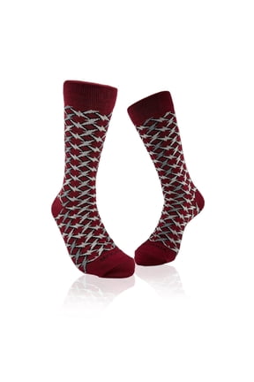 Lightning Diamond Pattern Socks from the Sock Panda (Adult Large)