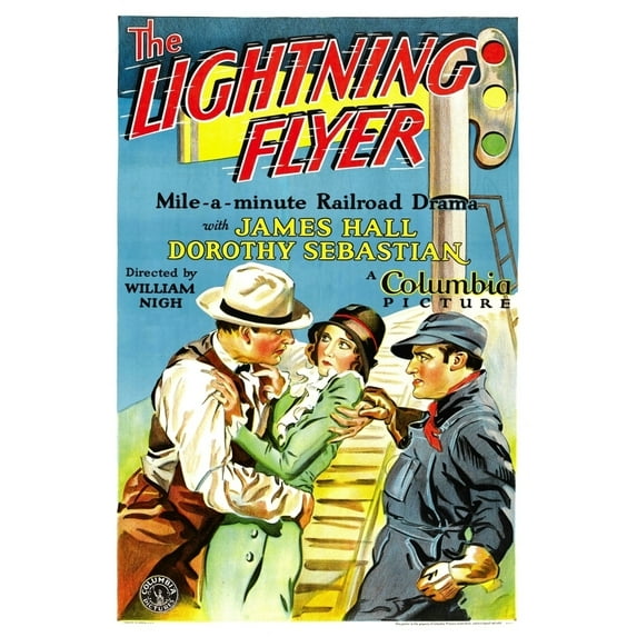 Lightning Flyer Movie Poster Masterprint