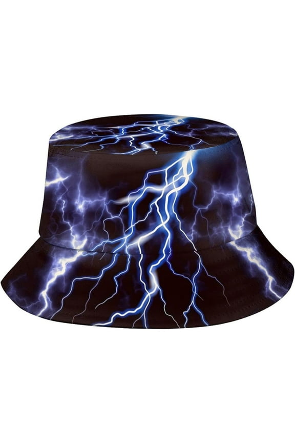 Lightning Graphic Hat for Women Men Teens - Outdoor Fisherman