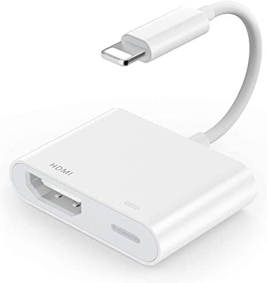  [Apple MFi Certified]Lightning to HDMI,Lightning to