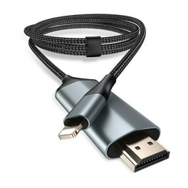 Mhl to HDMI Adapter Cable,6ft MHL Cable for Android with USB