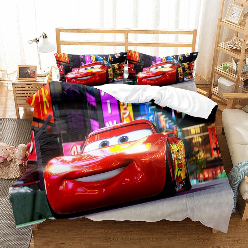 Lightning McQueen Bedding Twin Comforter Set Lightning McQueen ...