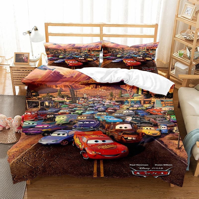 Lightning McQueen Bedding Twin Comforter Set Lightning McQueen ...