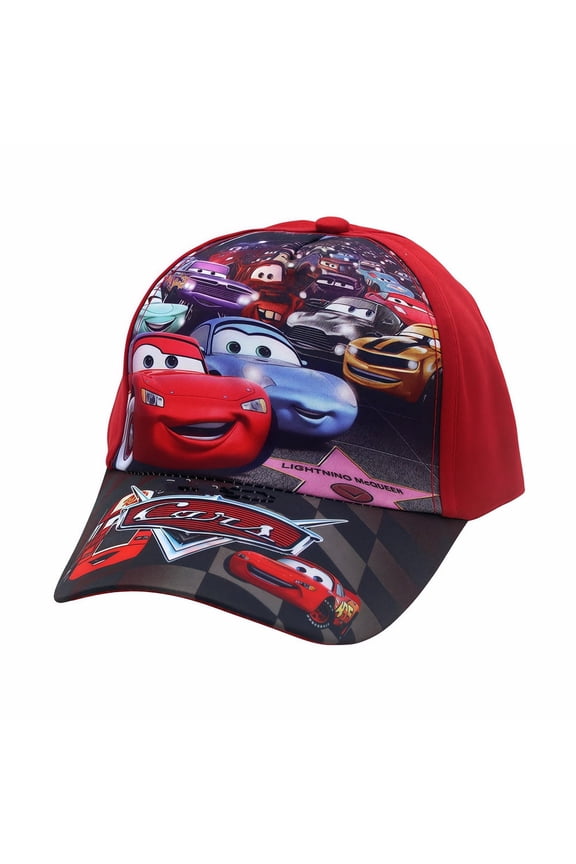 Lightning McQueen Cars Adorable Anime Themed Baseball Cap - Fun CartoonGraphics, Comfortable Fit for Anime Fans