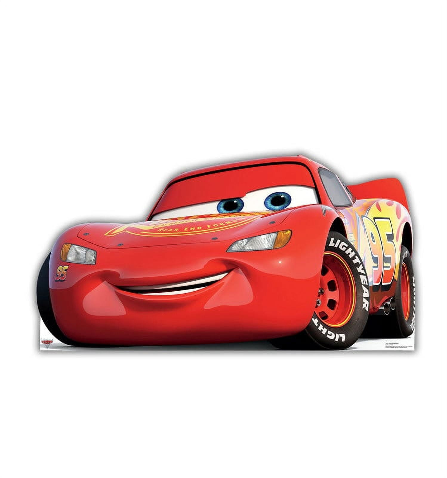 Lightning McQueen (Disney/Pixar Cars 3) Cardboard Stand-Up, 3ft 