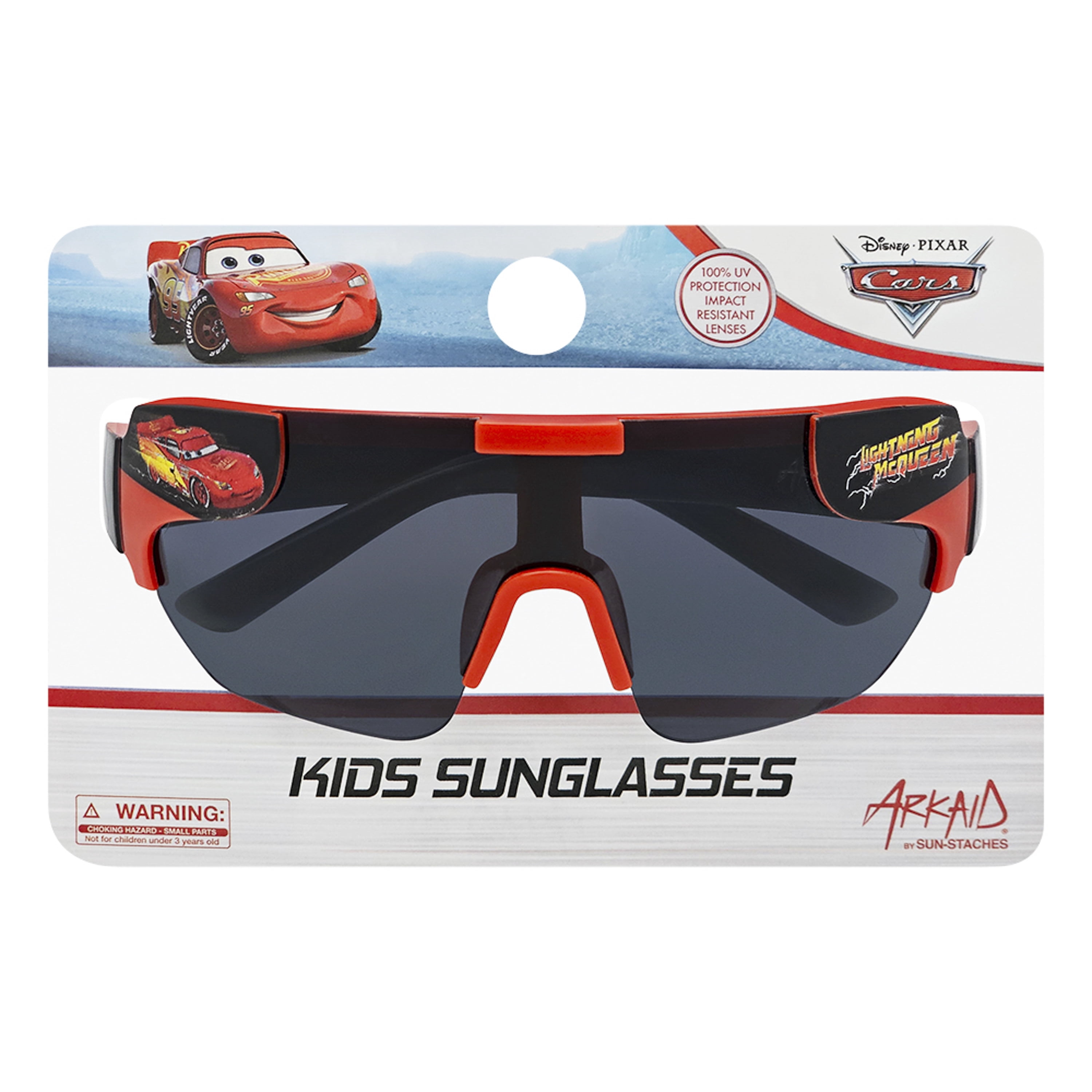 Sun-Staches Lightning McQueen Sport Sunglasses with UV400