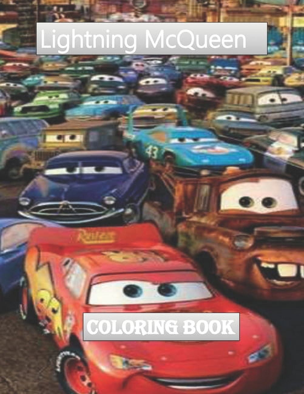 Lightning Mcqueen Coloring Book : Lightning Mcqueen Coloring Book ...