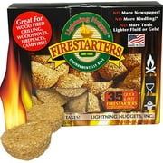 Lightning Nuggets 2 Pounds N35VBOX New All-Natural Fire Starters 35 Count 7.5 in 4.5 in
