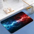 thumbnail image 1 of Lightning Pattern Diatomite Bath Mats Bathroom Absorbent Anti Slip Floor Mat Foot Carpet Quick Dry Shower Toilet Rug Doormat Washable, 1 of 5