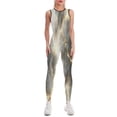thumbnail image 1 of Lightning Pattern Women's One Piece Yoga Jumpsuits Leggings Playsuit Gym Suit Fitness Running Athletic Clothes Gym Wear Set, 1 of 6