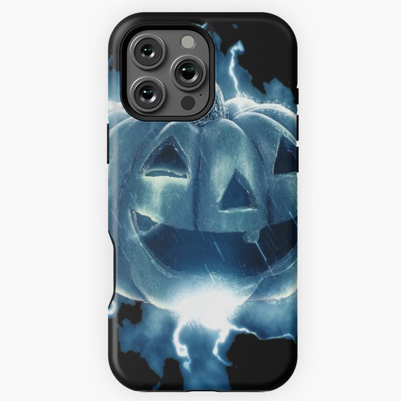 Lightning Pumpkin Jack o lantern Phone Case for iPhone 16 15 14 13 12 11 Pro Max M5911232