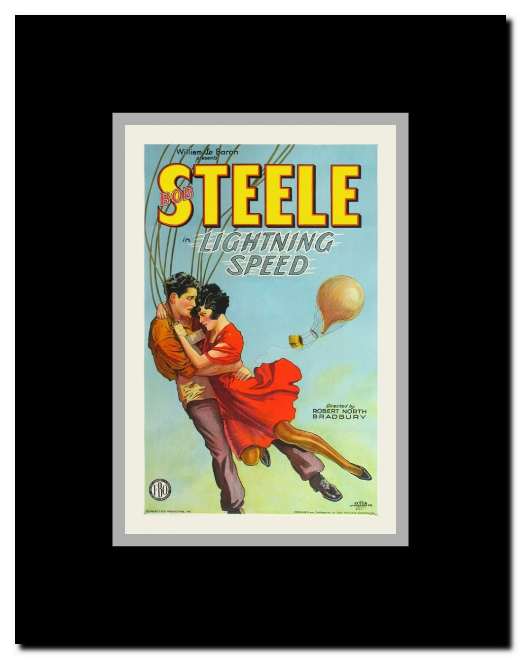 Lightning Speed Framed Movie Poster