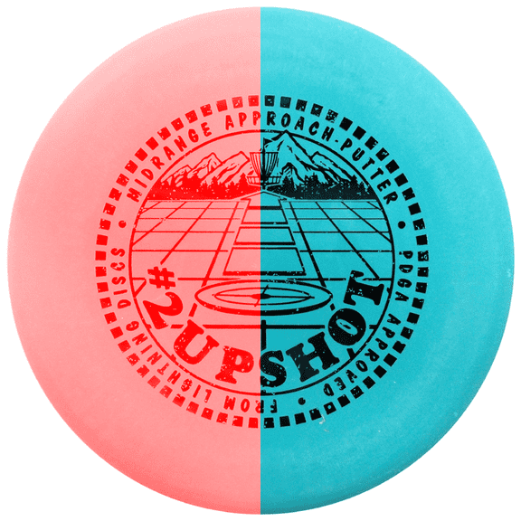 Lightning Standard #2 Upshot Putter Golf Disc [Colors may vary]