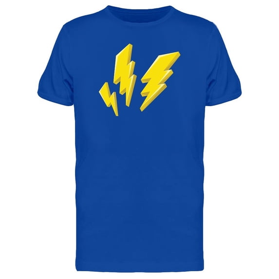 Lightning Thunder Bolts Tee Men's -Image by Shutterstock