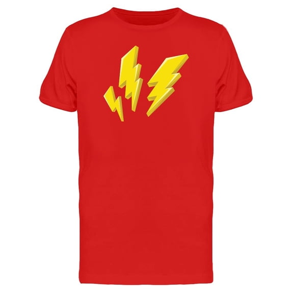 Lightning Thunder Bolts Tee Men's -Image by Shutterstock