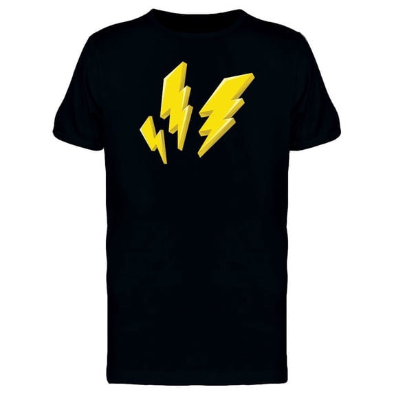 Lightning Thunder Bolts Tee Men's -Image by Shutterstock