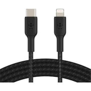 Lightning & USB-C Data Transfer Cable - 3.28 ft. - Black