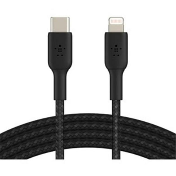 Lightning & USB-C Data Transfer Cable - 3.28 ft. - Black