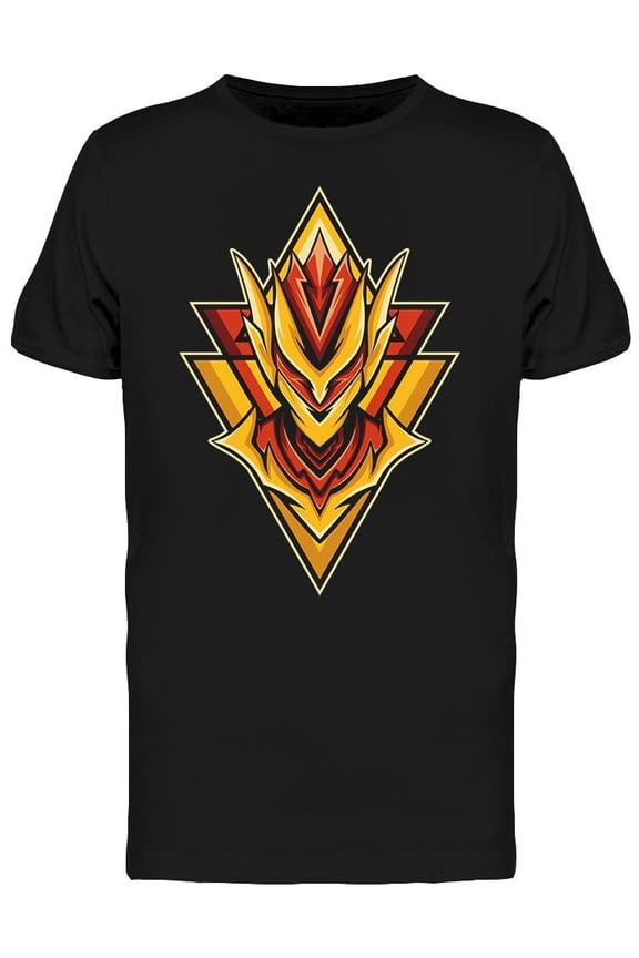 Lightning-V Gamer Icon T-Shirt Men -Image by Shutterstock, Male x-Large