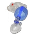 thumbnail image 1 of Lightning X Adult Bag Valve Mask, Manual Pulmonary Resuscitator w/ Mask, Tubing & Reservoir, 1 of 1