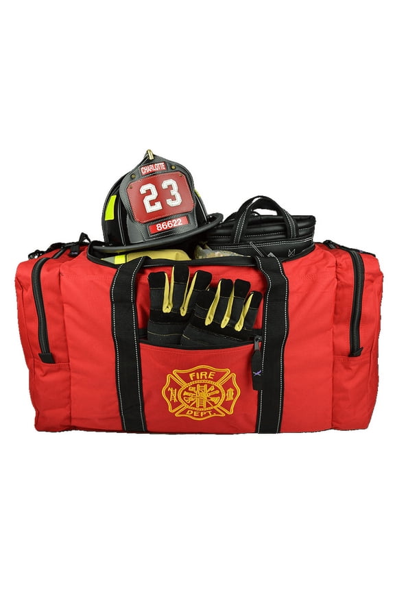 Value Firefighter Turnout Gear Bag w/ Maltese Cross Embroidery