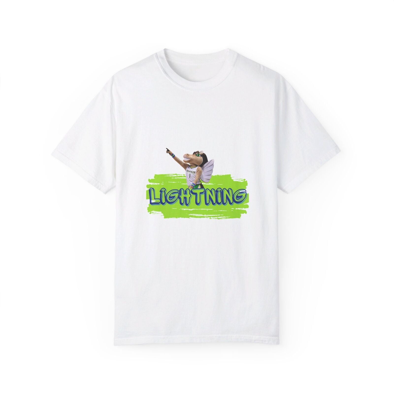 Lightning the Mascot Dallas Wings WNBA Unisex TShirt