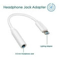 Lightning to 3.5 mm Headphone Jack Adapter for iPhone Lightning Jack