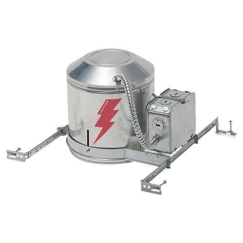 Lightolier 1004SICR Shallow ICNon-IC 5 Inch Convertible Remodeler Frame-In Kit Incandescent Lytecaster Lytening