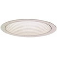 thumbnail image 1 of Lytecaster 5" Aperture Step Baffle Reflector Trim - Finish: Matte White, 1 of 2