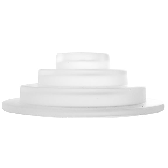 Lightolier 8642CL Lytespan Accent Lighting Lytejacks Style Jacks Step Shade, Clear