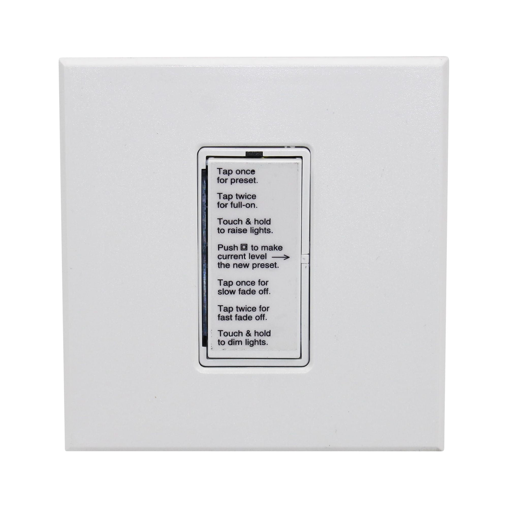 Lightolier Controls OH1500VAW Onset dimmer Designer Styled Preset