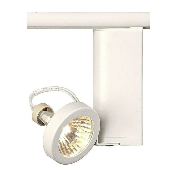 Lightolier 9175NWH Lytespan Low Voltage Track Lighting Head, MR16, 75W, White