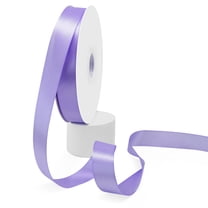 Lightpurple Double Faced Satin Ribbon - 1 inch x 100 Yards