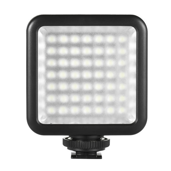 Lights Andoer W49 Mini Interlock Camera LED Panel Light Dimmable Camcorder Video Lighting With Shoe Mount Adapter For    A7 DSLR