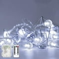 thumbnail image 1 of Lights Battery Operated 33ft 80LED String Lights with Remote Waterproof Indoor Outdoor Hanging Decorative Christmas Lights for Home Party Patio Garden Wedding, 1 of 15