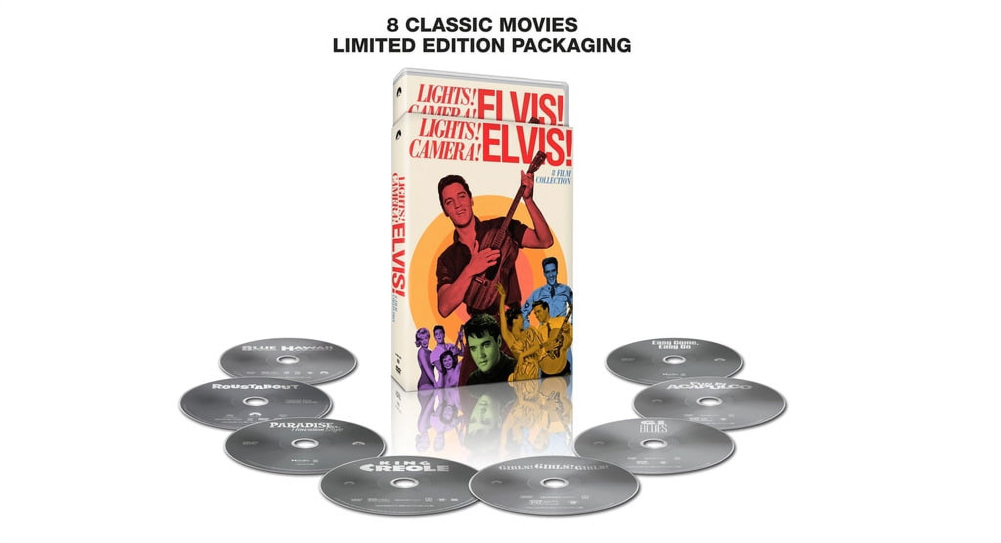 Elvis Presley Box Sets: Lights! Camera! Elvis! - 8 Classic