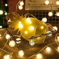 thumbnail image 1 of Lights For Bedroom Christmas Decoration Led Light Dandelions Ball Light String Bedroom Outdoor Solar Wedding Star Net Red Small Colored Lights F, 1 of 6