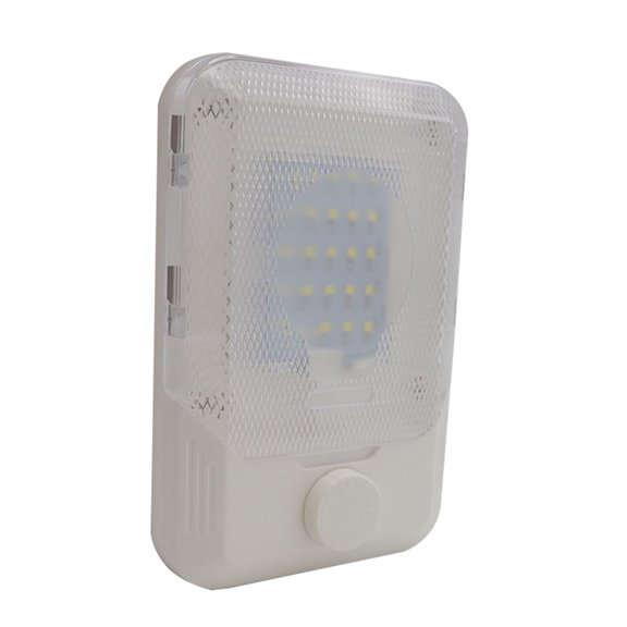Lights Interior Light 12V-24V 6500K Ceiling Light Brightness Adjustable LED Light with Press Switches Bright Dome Light