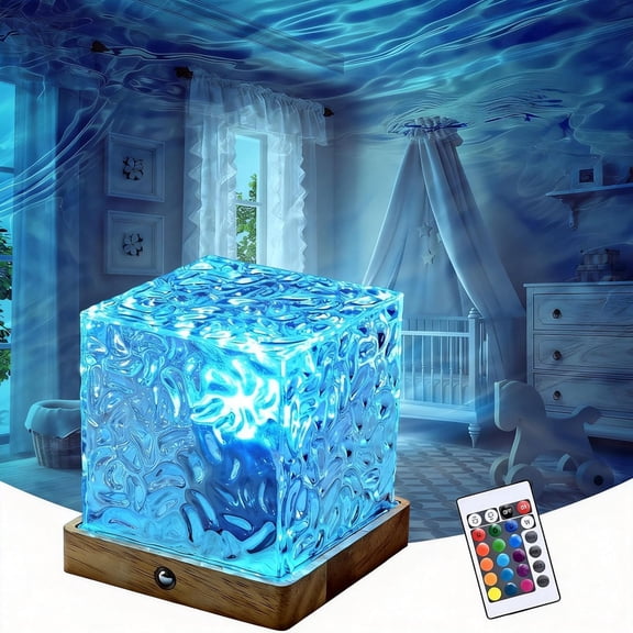 Lights Lamp, Wave Cube Lamp with 16 Colors & 30 Modes Projector Light for , Ceiling Projector for /Party/ Rooms