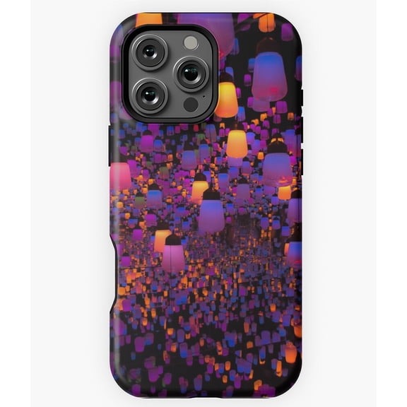 Lights Lights Everywhere Holiday Art Phone Case for iPhone 16 15 14 13 12 11 Pro Max