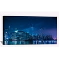 thumbnail image 1 of The Lights Of New York Wall Art City Skyline Picture Canvas Art Downtown Night Framed Painting Wall Decor For Home Office Bedroom Livingroom Ready to Hang, 1 of 6