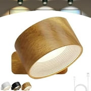 Lights of Sweden Wall Lamps,360° Rotatable Dimmable Wall Lights,Wall Mounted Lamp LED Wall Lights for Bedroom Reading Bedside,for Reading Light and Household Lighting