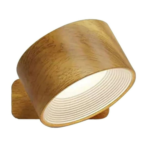 Lights of Sweden Wall Lights, Rechargeable Battery Operated Wall Sconce, 360°Rotation Wall Mounted Sconces, Indoor Mini LED Wall Lamps for Reading Light and Household Lighting(Natural) 3.15x1.3"